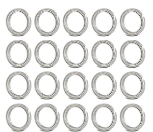 20Pcs 6706-ZZ Deep Groove Ball Bearing 30x37x4mm High-Speed Double Shielded Chrome Steel Thin Ball Bearing 20Pcs 6706-ZZ Deep Groove Ball Bearing 30x37x4mm High-Speed Double Shielded Chrome Steel Thin Ball Bearing