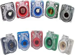 400A Camlock Power Sockets 5 Color 5 Male 5 Female for Power Distro 400A Camlock Power Sockets 5 Color 5 Male 5 Female for Power Distro
