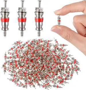 1000 Pcs Premium Tire Valve Cores, Zinc Alloy Valve Stem Core Replacement, TPMS Safe, Individually Packed, Universal for Most Automotive Car Truck Rv ATV Motorcycle Bicycle Air Conditioning 1000 Pcs Premium Tire Valve Cores, Zinc Alloy Valve Stem Core Replacement, TPMS Safe, Individually Packed, Universal for Most Automotive Car Truck Rv ATV Motorcycle Bicycle Air Conditioning