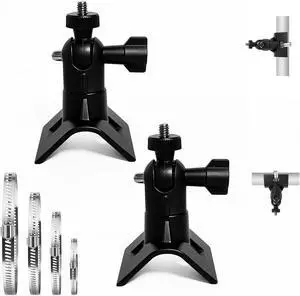 Universal Steel Security Camera Vertical Pole Mount Bracket with 4 Loops Universal Steel Security Camera Vertical Pole Mount Bracket with 4 Loops