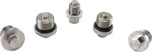 - Made in USA - DP017 Stainless Steel Differential/Engine/Transmission Neodymium Magnetic Oil Drain Plug Kit fits Polaris General/RZR/Ranger/Scrambler/Sportsman - Made in USA - DP017 Stainless Steel Differential/Engine/Transmission Neodymium Magnetic Oil Drain Plug Kit fits Polaris General/RZR/Ranger/Scrambler/Sportsman