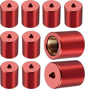 HVAC Locking Caps 1/4" Pink Brass 10 Pcs, Tamper-Resistant Service HVAC Locking Caps 1/4" Pink Brass 10 Pcs, Tamper-Resistant Service