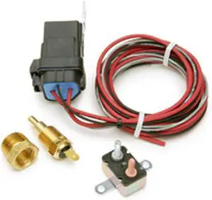 Performance 30129 Weatherproof Electric Fan Relay Kit with Thermostatic Switch (On 185, Off 175) Performance 30129 Weatherproof Electric Fan Relay Kit with Thermostatic Switch (On 185, Off 175)