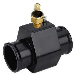 Automotive Engine Radiator in-Line Hose Fitting Adapter Water Temperature Thermostat Sensor Electric Fan Switch Kit (38mm, 180'F On - 165'F Off) Automotive Engine Radiator in-Line Hose Fitting Adapter Water Temperature Thermostat Sensor Electric Fan Switch Kit (38mm, 180'F On - 165'F Off)