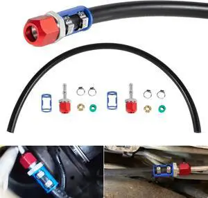 800-671 A/C Line Splice Kit for 3/8 Line With No.6 Hose, A/C Air Conditioning Repair Splice Connector, Universal Fit For 3/8'' Hose to Hard Lines Repair 800-671 A/C Line Splice Kit for 3/8 Line With No.6 Hose, A/C Air Conditioning Repair Splice Connector, Universal Fit For 3/8'' Hose to Hard Lines Repair