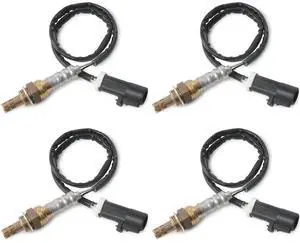 4PCS 15717 Oxygen Sensor Upstream Downstream O2 Sensor Compatible with Ford F150 F250 F350 Ranger Escape Explorer Mustang Foucs Expedition Mazda Lincoln Jaguar Mercury Aston Martin Replace 15716 15718 4PCS 15717 Oxygen Sensor Upstream Downstream O2 Sensor Compatible with Ford F150 F250 F350 Ranger Escape Explorer Mustang Foucs Expedition Mazda Lincoln Jaguar Mercury Aston Martin Replace 15716 15718
