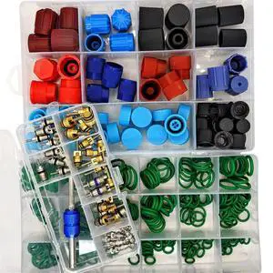 Car A/C Valve Core, O-Ring & Cap Kit Car A/C Valve Core, O-Ring & Cap Kit