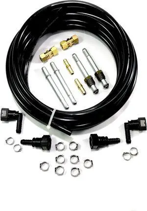 Nylon or Steel Fuel Line Replacement Kit. Fittings/Tubing/Compression Fittings. 25' 8 mm Fuel line tubing Nylon or Steel Fuel Line Replacement Kit. Fittings/Tubing/Compression Fittings. 25' 8 mm Fuel line tubing