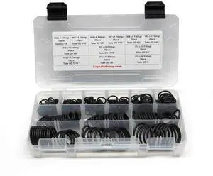 - ORB BOSS Hydraulic Fitting SAE 900 O-Ring Seal Kit (Buna-N 70-255 Piece Kit, 12 Sizes) - ORB BOSS Hydraulic Fitting SAE 900 O-Ring Seal Kit (Buna-N 70-255 Piece Kit, 12 Sizes)