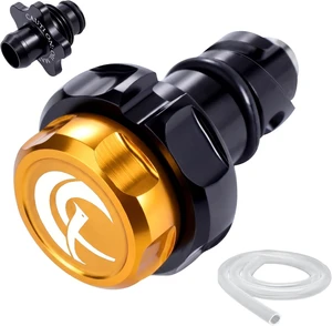 Engine Oil Drain Plug, Replacement Yellow Plastic Plug for Ford F-150 2015+, Raptor, Mustang, Bronco V6, 2024+ Ranger/Ranger Raptor, Replaces BC3Z-6730-A, FT4Z-6730-A, KX6Z-6730-B Engine Oil Drain Plug, Replacement Yellow Plastic Plug for Ford F-150 2015+, Raptor, Mustang, Bronco V6, 2024+ Ranger/Ranger Raptor, Replaces BC3Z-6730-A, FT4Z-6730-A, KX6Z-6730-B