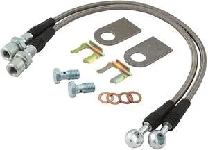 ALL42032 Stainless Steel Brake Hose Kit for GM Metric Brake Vehicles ALL42032 Stainless Steel Brake Hose Kit for GM Metric Brake Vehicles