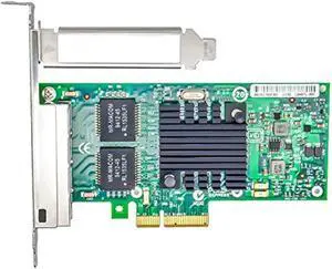 with Intel 82580 Chipset I340-T4 E1G44HT 1G Gigabit Ethernet Network Adapter (NIC), Quad Copper RJ45 Ports, PCI Express 2.0 X4 with Intel 82580 Chipset I340-T4 E1G44HT 1G Gigabit Ethernet Network Adapter (NIC), Quad Copper RJ45 Ports, PCI Express 2.0 X4