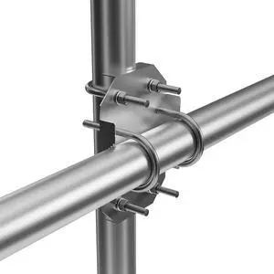 X-Boom MIMO Antenna Mast Cross-Over Bracket Kit for 1.25" to 2.0" OD Pipes - Includes Heavy Duty Right-Angle Plate & Mounting Hardware (ANT-800-XB1) X-Boom MIMO Antenna Mast Cross-Over Bracket Kit for 1.25" to 2.0" OD Pipes - Includes Heavy Duty Right-Angle Plate & Mounting Hardware (ANT-800-XB1)