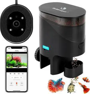 Automatic Fish Feeder for Aquarium Flakes, WiFi (2.4G/5.0G) Automatic Fish Feeder for Aquarium Flakes, WiFi (2.4G/5.0G)