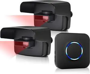 Wireless Driveway Alarms with 58 Chimes,Drive Way Alarm Motion Sensor Wireless Driveway Alarms with 58 Chimes,Drive Way Alarm Motion Sensor