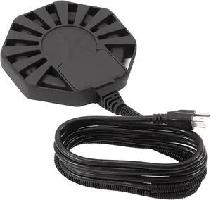500Watt Outdoor Aluminum Cast Pond De-icer, Thermostatic Control Bird Bath Heater,Chicken Water Heater,Stock Tank Heater for Livestock Poultry Cows,Horses,Birds,Wildlife Drinking for Winter 500Watt Outdoor Aluminum Cast Pond De-icer, Thermostatic Control Bird Bath Heater,Chicken Water Heater,Stock Tank Heater for Livestock Poultry Cows,Horses,Birds,Wildlife Drinking for Winter