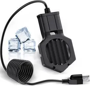 500W Pond Heater Submergible De-icer Cast Aluminum Chicken Water Heater,Stock Tank Heater for Livestock/Horse/Fish/Bird Bath Winter Outdoor, 10ft (500W) 500W Pond Heater Submergible De-icer Cast Aluminum Chicken Water Heater,Stock Tank Heater for Livestock/Horse/Fish/Bird Bath Winter Outdoor, 10ft (500W)