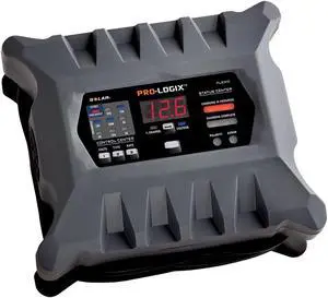 PL2310 10-Amp Fully-Automatic Smart Charger, 6V and 12V Battery Charger, Battery Maintainer, and Stable Power Supply with Temperature Compensation PL2310 10-Amp Fully-Automatic Smart Charger, 6V and 12V Battery Charger, Battery Maintainer, and Stable Power Supply with Temperature Compensation