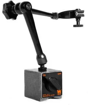 Magnetic Base for Dial Indicators, Three Segment, Industrial Strength with Quick Release (10714) Magnetic Base for Dial Indicators, Three Segment, Industrial Strength with Quick Release (10714)