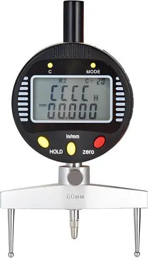 Digital Inner and Outer Radius Measuring Instrument with 10mm/20mm/30mm/60mm/100mm Replaceable Measuring Claws,Black Radius Range: 5-700mm (0.2-27.5in), Linear Range: 0-12.7mm (0-0.5in) Digital Inner and Outer Radius Measuring Instrument with 10mm/20mm/30mm/60mm/100mm Replaceable Measuring Claws,Black Radius Range: 5-700mm (0.2-27.5in), Linear Range: 0-12.7mm (0-0.5in)