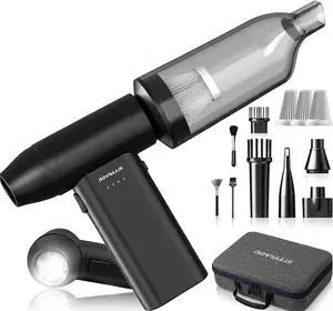Electric Compressed Air Duster Vacuum Cleaner LED Light 180000 RPM Electric Compressed Air Duster Vacuum Cleaner LED Light 180000 RPM