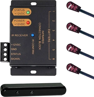 IR Repeater System Kit, Infrared Remote Control Extender IR Repeater System Kit, Infrared Remote Control Extender