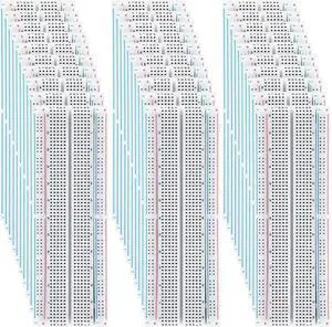 30 Pcs Solderless Breadboard 830 Point PCB Board Kit 6.9x1.8x3.4 30 Pcs Solderless Breadboard 830 Point PCB Board Kit 6.9x1.8x3.4