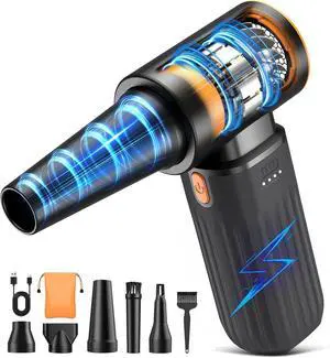 Compressed air Duster High-Speed Brushless Motor, 3-Speed Adjustable Compressed air Duster High-Speed Brushless Motor, 3-Speed Adjustable
