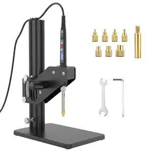 Vertical Heat Set Insert Tools Kit 200mm Working Height for 3D Printing Vertical Heat Set Insert Tools Kit 200mm Working Height for 3D Printing