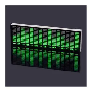 Spectrum Analyzer, Audio Visualizer, Sound Control Light, LED Music Spectrum Display for Gaming Room Car Decoration, for Ambient Lighting, Decoration, etc Spectrum Analyzer, Audio Visualizer, Sound Control Light, LED Music Spectrum Display for Gaming Room Car Decoration, for Ambient Lighting, Decoration, etc