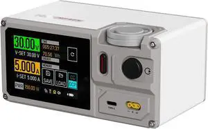 Portable Bench Power Supply Variable, 30V 5A 150W Linear Regulated Programmable DC Powersupply with Built-in Battery, Touchscreen, USB-C PD and Universal Battery Charge MP305B Portable Bench Power Supply Variable, 30V 5A 150W Linear Regulated Programmable DC Powersupply with Built-in Battery, Touchscreen, USB-C PD and Universal Battery Charge MP305B