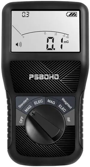 EMF Meter for Electric Field, Magnetic Field, Radio Frequency Detection EMF Meter for Electric Field, Magnetic Field, Radio Frequency Detection