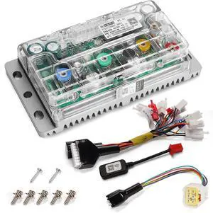 Fardriver ND72280/X80 BLDC Controller, 72V 280A Programmable High Power Brushless DC Motor Sine Wave Controller Fit for 2000W QSMotor Electric Motorcycle Motor E-Bike Fardriver ND72280/X80 BLDC Controller, 72V 280A Programmable High Power Brushless DC Motor Sine Wave Controller Fit for 2000W QSMotor Electric Motorcycle Motor E-Bike
