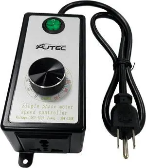 AC Motor Speed Controller Single Phase 110V/220V Vibration Motor Governor Supports Low Speed Start for 30W-120W Motor AC Motor Speed Controller Single Phase 110V/220V Vibration Motor Governor Supports Low Speed Start for 30W-120W Motor