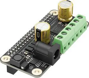 Audio Amplifier 2x80W Peak Output Class D HiFi AMP Pro Mini Hat 192KHz/24bit MA12070P for Raspberry Pi 5/4/Zero 2W Support Volumio, MoOde, Raspbian, LibreELEC Audio Amplifier 2x80W Peak Output Class D HiFi AMP Pro Mini Hat 192KHz/24bit MA12070P for Raspberry Pi 5/4/Zero 2W Support Volumio, MoOde, Raspbian, LibreELEC
