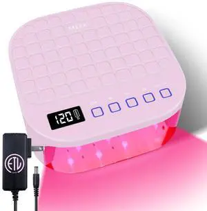 Red Light UV LED Nail Lamp, Cordless Professional UV Nail Light Red Light UV LED Nail Lamp, Cordless Professional UV Nail Light