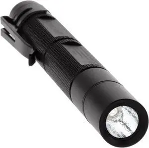 MTU-106 Mini-TAC UV Flashlight with 2 AAA, Black,Small MTU-106 Mini-TAC UV Flashlight with 2 AAA, Black,Small