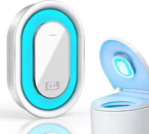 Smart Toilet UV-C Sanitizing &Odor-Control System - Automatic Toilet Cleaner Chemical-Free Deodorizer with Safety Sensor & Long-Life Rechargeable Battery Smart Toilet UV-C Sanitizing &Odor-Control System - Automatic Toilet Cleaner Chemical-Free Deodorizer with Safety Sensor & Long-Life Rechargeable Battery
