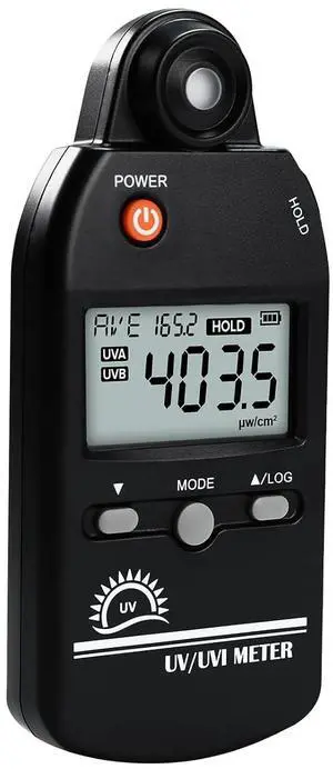 UV Meter Digital UVB Meter, 280-400 nm UV Index Meter with UV and UVI Switchable, 0-5000 W/cm² Measuring Range UV Detector with 100 Groups Data Record, UV Index Meter for Reptiles, etc. UV Meter Digital UVB Meter, 280-400 nm UV Index Meter with UV and UVI Switchable, 0-5000 W/cm² Measuring Range UV Detector with 100 Groups Data Record, UV Index Meter for Reptiles, etc.