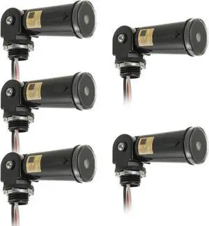 5 Pack 120-277V AC Photocell Light Sensor Dusk to Dawn for Outdoor 5 Pack 120-277V AC Photocell Light Sensor Dusk to Dawn for Outdoor