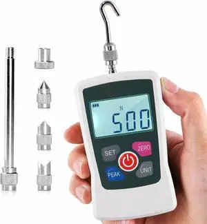 500N Digital Force Gauge, Trigger Pull Gauge for Tension & Compression Test 500N Digital Force Gauge, Trigger Pull Gauge for Tension & Compression Test