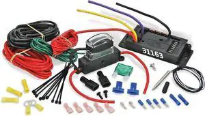 Variable Speed Controller and Relay Kit with Thread-In Temperature Sensor, Fan Controller With Temperature Probe (31163), Black Variable Speed Controller and Relay Kit with Thread-In Temperature Sensor, Fan Controller With Temperature Probe (31163), Black