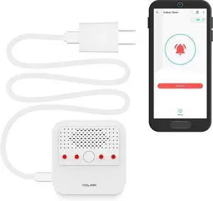 Smart Siren Alarm, Loud 110 dB, Wireless Security Siren for Home Security/Intrusion/Burglar, Panic Alerts, Audible Alerts, Remote Control, Alexa, Google, Home Assistant, IFTTT - Hub Required Smart Siren Alarm, Loud 110 dB, Wireless Security Siren for Home Security/Intrusion/Burglar, Panic Alerts, Audible Alerts, Remote Control, Alexa, Google, Home Assistant, IFTTT - Hub Required