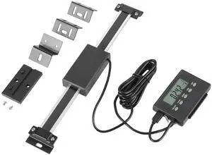 Digital Readout Linear Scale, 0 to150mm Aluminum Alloy Remote DRO Linear Scale Precision LCD Readout DRO Kit for Milling Machines Lathes Digital Readout Linear Scale, 0 to150mm Aluminum Alloy Remote DRO Linear Scale Precision LCD Readout DRO Kit for Milling Machines Lathes