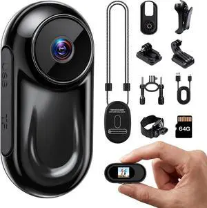 Mini Body Camera 1080P, Small Action Camera Mini Body Camera 1080P, Small Action Camera