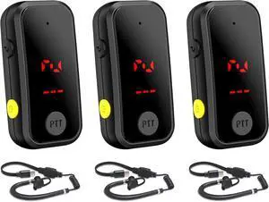 Super Mini Walkie Talkies Pro,3 Pack Two Way Radio with Earpieces Super Mini Walkie Talkies Pro,3 Pack Two Way Radio with Earpieces