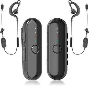 Super Mini Walkie Talkies, Small Secure Clip-On Two Way Radio, Portable Walkie Talkie with Earpieces for Outdoor Sports, Restaurants, Retail Stores, Baseball, Hospital, Biking, Adults, 2 Pack Super Mini Walkie Talkies, Small Secure Clip-On Two Way Radio, Portable Walkie Talkie with Earpieces for Outdoor Sports, Restaurants, Retail Stores, Baseball, Hospital, Biking, Adults, 2 Pack