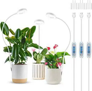 Grow Lights for Indoor Plants Growing, Full Spectrum LED, Clip on Grow Lights for Indoor Plants Growing, Full Spectrum LED, Clip on