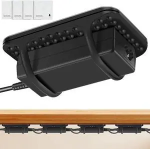 4 PACK Laptop Charger Holder Under Desk Power Brick Mount with Adhesive 4 PACK Laptop Charger Holder Under Desk Power Brick Mount with Adhesive
