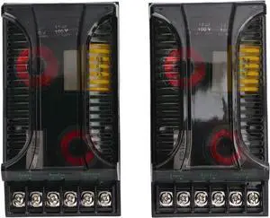 2 Way Car Audio Crossover 2 Pack Speaker Tweeter Passive Crossover Divider with Overcurrent 300 Watts QY7SGW1CHK 2 Way Car Audio Crossover 2 Pack Speaker Tweeter Passive Crossover Divider with Overcurrent 300 Watts QY7SGW1CHK